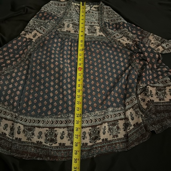 Knox Rose Lightweight Kimono Boho Cardigan Cover Up - Picture 7 of 10